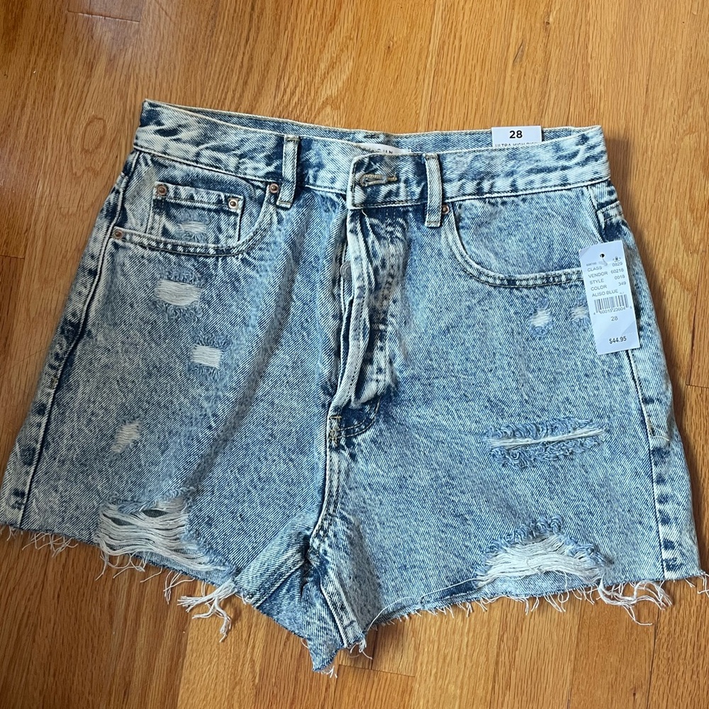 NWT pacsun ultra high rise vintage short